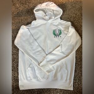 Miyazaki Spirited Away No Face White Hoodie with Embroidered Design RARE ghibli